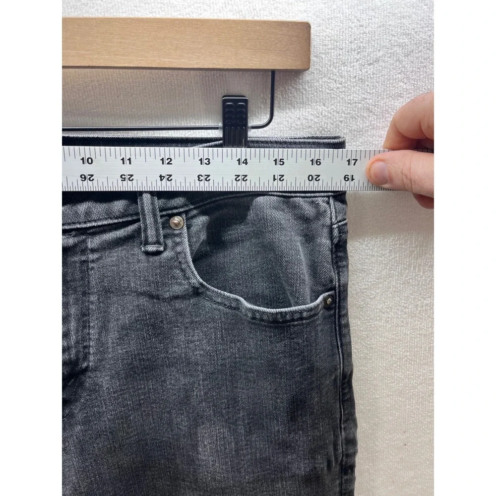 American‎ Eagle Mens Ne(x)t Level Flex Slim Straight Jeans Mens 32/32 Black 3195